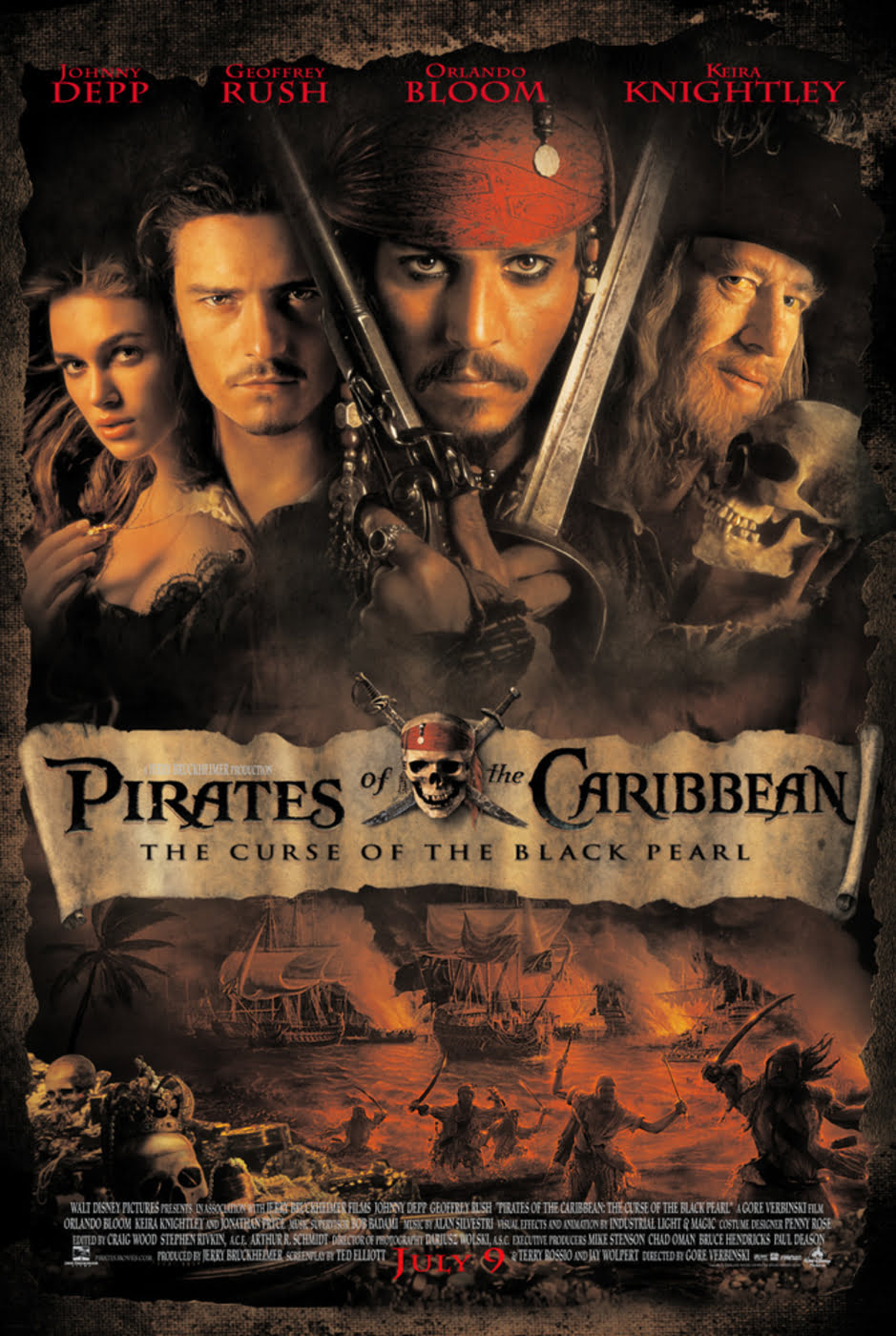 pirates of the Caribbean: The Curse of the Black Pearl